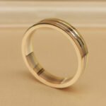 Cartier Vendôme Louis Cartier ring tri-colour gold,wide,62 - Image 3