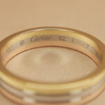 Cartier Vendôme Louis Cartier ring tri-colour gold,wide,62 - Image 8