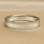 Tiffany & Co. Together Double Milgrain ring, platinum, 50 - Image 2