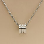 Bvlgari B.zero1 necklace 18k white gold, long - Image 3