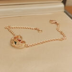 Cartier bracelet 18k rose gold, double ring, 18 - Image 3