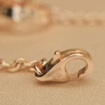 Cartier bracelet 18k rose gold, double ring, 18 - Image 9