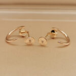 Cartier Juste un Clou earrings 18k rose gold - Image 7