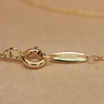 Tiffany & Co. Elsa Peretti necklace 18k yellow gold, diamond - Image 6