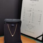 Tiffany & Co. Elsa Peretti necklace 18k yellow gold, diamond - Image 9