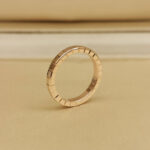 Chopard Ice Cube ring 18k rose gold, half-set diamonds, 48 - Image 5