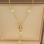 Bvlgari B.zero1 necklace 18k yellow gold, diamond - Image 4