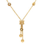 Bvlgari B.zero1 necklace 18k yellow gold, diamond