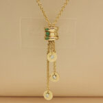 Bvlgari B.zero1 necklace 18k yellow gold, diamond - Image 3