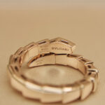 Bvlgari Serpenti Viper ring 18k rose gold, Diamond, M (51-53) - Image 7