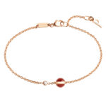 Piaget Possession bracelet 18k rose gold, diamond, carnelian, 18