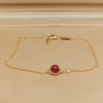 Piaget Possession bracelet 18k rose gold, diamond, carnelian, 18 - Image 2