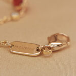 Piaget Possession bracelet 18k rose gold, diamond, carnelian, 18 - Image 5