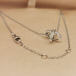 Chaumet Jeux de Liens necklace 18k white gold, diamonds - Image 5