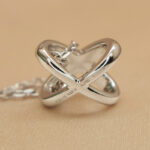 Chaumet Jeux de Liens necklace 18k white gold, diamonds - Image 8