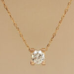 Cartier Diamond necklace 18k rose gold, 0.53 ct diamond - Image 2