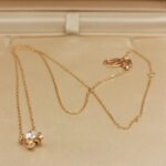 Cartier Diamond necklace 18k rose gold, 0.53 ct diamond - Image 9