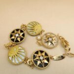 Dior Rose des Vents Rose Céleste Bracelet 18k yell/white gold - Image 7