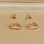 Tiffany Elsa Peretti® open heart stud earrings 18k rose gold - Image 7