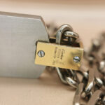 Cartier Santos necklace 18k white gold,pendant18k yellow gold - Image 5