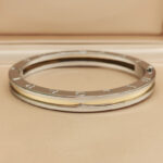 Bvlgari B.zero1 bracelet 18k yellow gold and steel, SM - Image 2