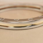 Bvlgari B.zero1 bracelet 18k yellow gold and steel, SM - Image 8