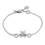 Bvlgari B.zero1 bracelet 18k white gold, diamond, ML (07/025)