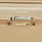 Cartier Maillon Panthère ring 18k white gold, 4 diamond, 49 - Image 6