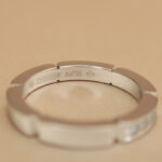 Cartier Maillon Panthère ring 18k white gold, 4 diamond, 49 - Image 10
