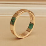 Cartier Love ring 18k rose gold, narrow, 1 diamond, 53 - Image 3