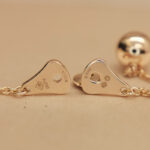 Piaget Possession earrings 18k rose gold, diamond, studs - Image 3