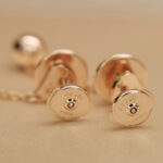 Piaget Possession earrings 18k rose gold, diamond, studs - Image 6