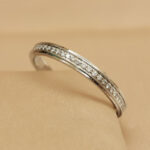 Cartier Wedding ring platinum, diamond, 51 - Image 3