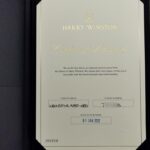 Harry Winston Wedding Ring Platinum Bead Edge, 57 - Image 7
