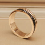 Boucheron Quatre Classique ring rose gold, Brown, large, 65 - Image 4