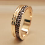 Boucheron Quatre Classique ring rose gold, Brown, large, 65 - Image 9