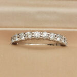 Harry Winston Classic Wedding Band platinum, diamond, 47 - Image 5