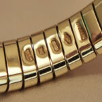 Bvlgari Tubogas bracelet 18k yellow gold, steel,black agate,S - Image 10