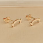 Tiffany & Co. Tiffany T Smile Mini Earrings 18k rose gold - Image 3