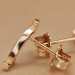 Tiffany & Co. Tiffany T Smile Mini Earrings 18k rose gold - Image 9