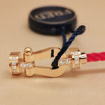 Fred Force 10 bracelet child, 18k rose gold, med pink rope 10 - Image 2