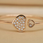 Chopard Happy Hearts Bangle 18k rose gold, diamond, 16 - Image 6