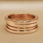 Bvlgari B.zero1 ring three-band 18k rose gold, 61 - Image 7