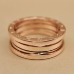 Bvlgari B.zero1 ring three-band 18k rose gold, 61 - Image 10