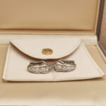 Bvlgari Serpenti earrings 18k white gold, diamond - Image 10