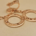 Bvlgari Bvlgari earrings 18k rose gold, diamond - Image 3