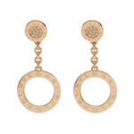 Bvlgari Bvlgari earrings 18k rose gold, diamond