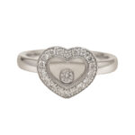 Chopard Happy Diamonds Icons ring 18k white gold diamond 49