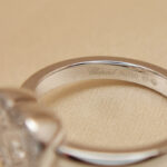 Chopard Happy Diamonds Icons ring 18k white gold diamond 49 - Image 6