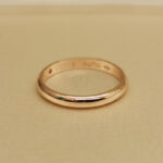 Cartier 1895 ring 18k rose gold, 1 diamond, 51 - Image 4